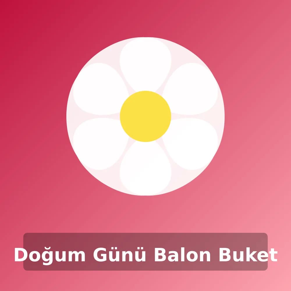 Doğum Günü Balon Buket