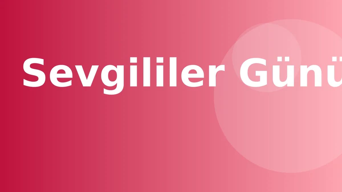 Sevgililer Günü Hediye Fikirleri
